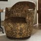 Four Hands Aurora Swivel Chair in Balkan Ochre, , large