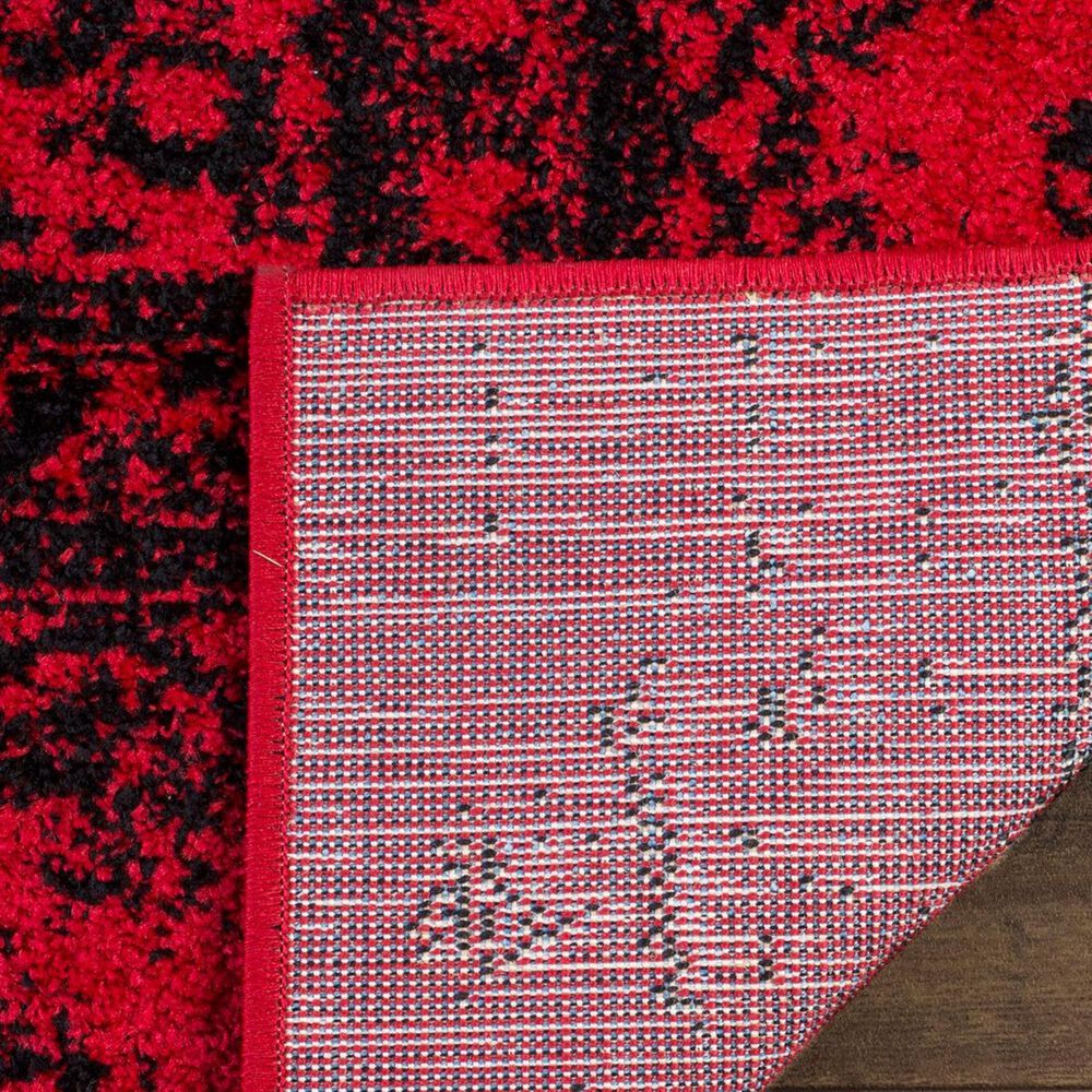 Safavieh Adirondack ADR101F-4 4&#39; x 6&#39; Red/Black Area Rug, , large