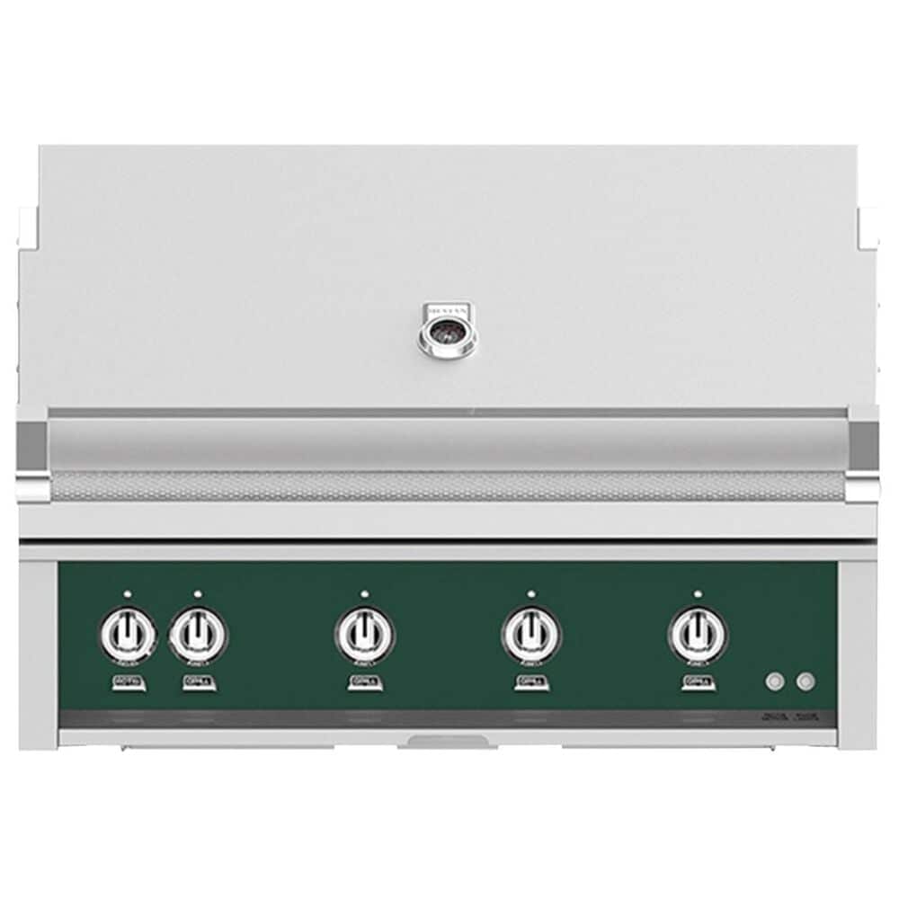 Hestan 42" Built-In Liquid Propane Grill in Grove Green, , large