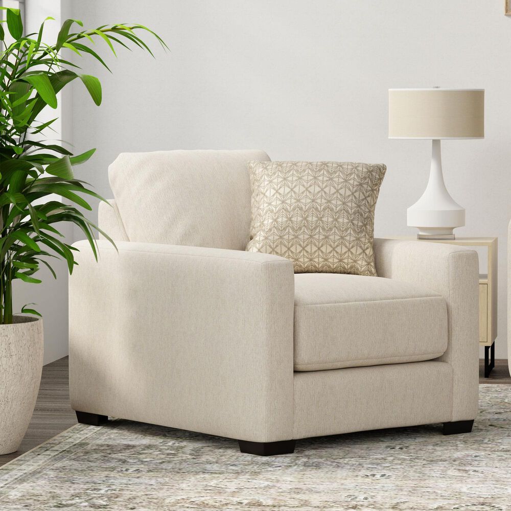 Jackson Furniture Hyde Park Accent Chair in Porcelain, , large