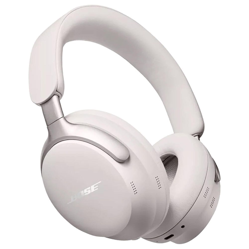 Bose QuietComfort Ultra Wireless Noise Cancelling Over-the-Ear Headphones in White Smoke, , large