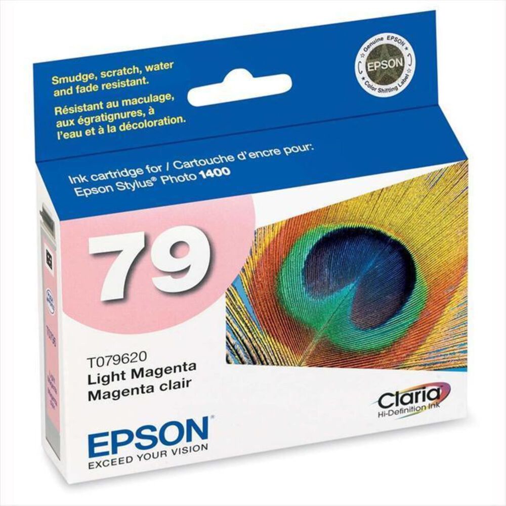 Epson High-Capacity Light Magenta Ink Cartridge For Stylus Photo 1400 Printer, , large