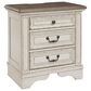 Ashley Realyn 5-Piece Queen Bedroom Set in Chipped White and Distressed, , large