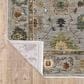 Oriental Weavers Eliana ELI03 Blue and Multicolor 9"10" x 12"10" Area Rug, , large