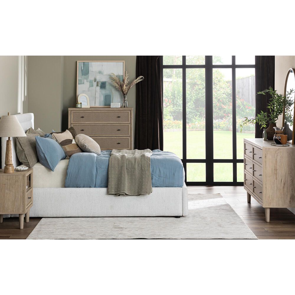 Jonathan Louis Square Classic Queen Storage Bed in Zury Natural, , large