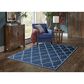 Oriental Weavers Marina 7765B 8"6" x 13" Navy and Ivory Area Rug, , large