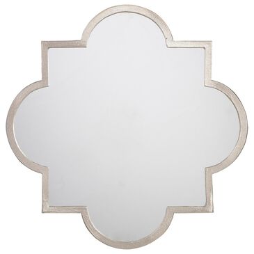 Signature Design by Ashley Beaumour Accent Wall Mirror in Silver, , large