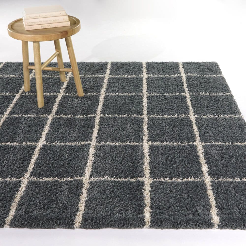 Balta Rugs Stella Kagan Charcoal 7'10" x 10' Area Rug, , large