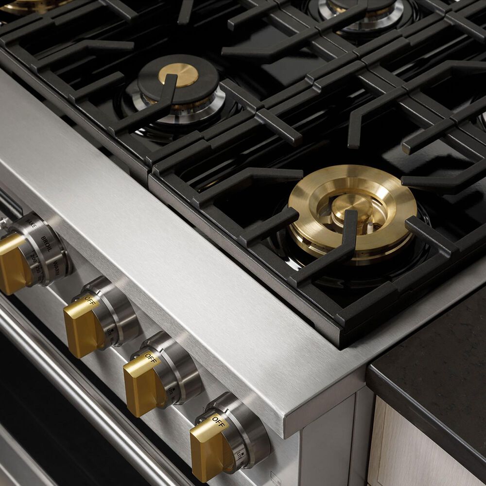 Monogram 36&quot; All Gas Professional Range with 4 Burners and Griddle in Stainless Steel, , large