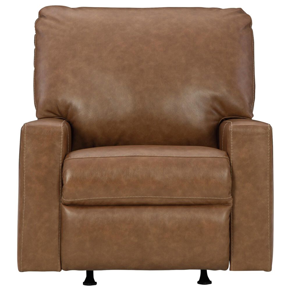 Ashley Bolsena Stationary Sofa and Rocker Recliner Set in Caramel, , large