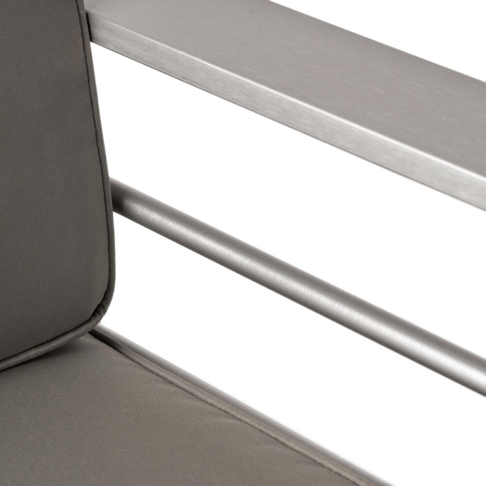 Hearth and Haven Cape Coral Outdoor Club Chair in Silver, , large
