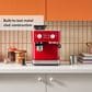 KitchenAid 2.5 Liters Semi Automatic Espresso Machine with Burr Grinder in Candy Apple Red, , large