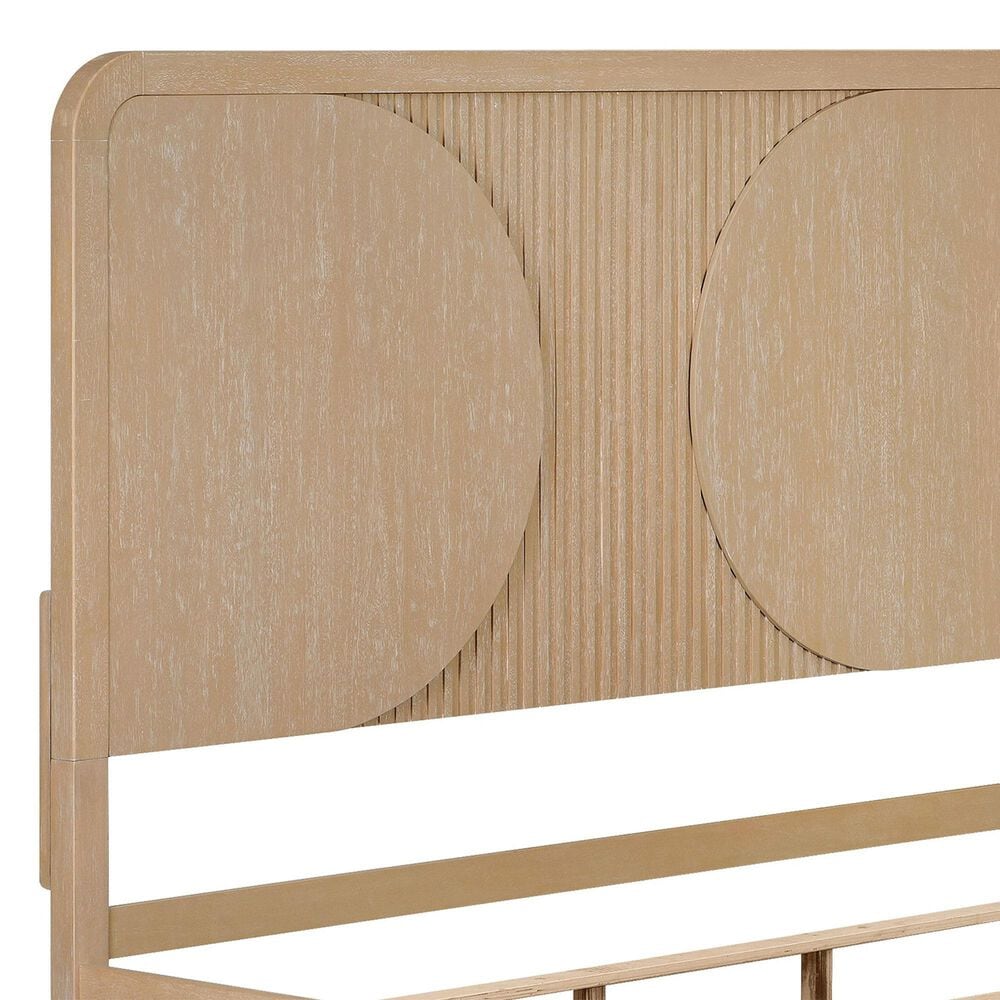 Furniture of America Tangentry 6-Piece Queen Bedroom Set in Natural, , large