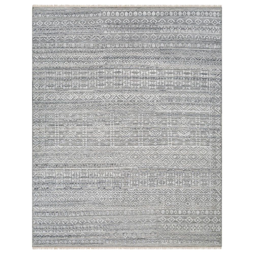 Surya Pompei 2"6" x 8" Charcoal, Black, White, Light Slate, Beige and Teal Runner, , large