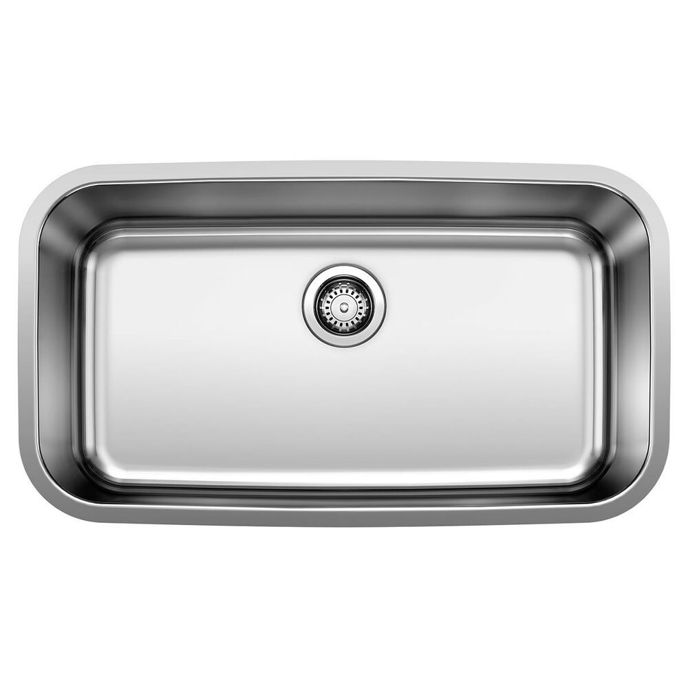 Blanco Stellar Super Single Sink in Stainless Steel, , large