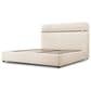 Four Hands Elodie King Platform Panel Bed in White, , large