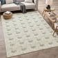 Dalyn Rug Company Soft Essentials Chevron Celery 8" x 10" Area Rug, , large