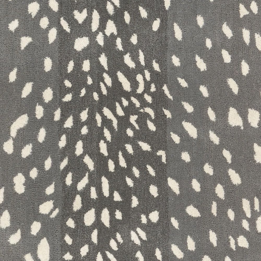 Surya Athena 6&#39; x 9&#39; Oval Gray and Cream Area Rug, , large