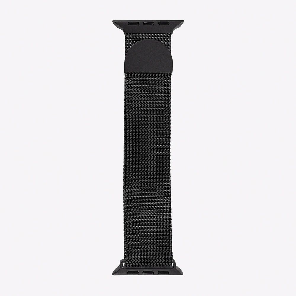 WITHit Stainless Steel Mesh Band for 42/44/45/49mm Apple Watch Series 1-7 in Black, , large