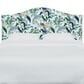 Rifle Paper Co Crafted by Cloth & Company Mayfair Full Headboard in Peacock Blue/White, , large