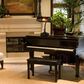 Timberlake Mission Style Bankers Lamp in Black, , large