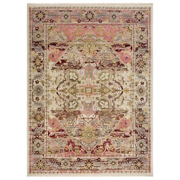 Surya Cappadocia CPP-5021 8" x 11" Gray, Fuchsia and Olive Area Rug, , large