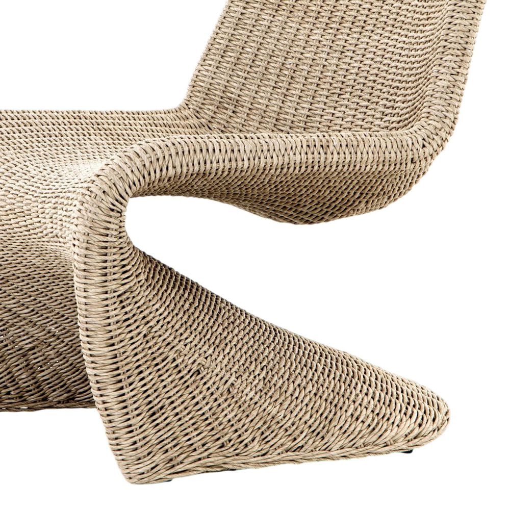 Four Hands Portia Outdoor Occasional Chair in Vintage White, , large