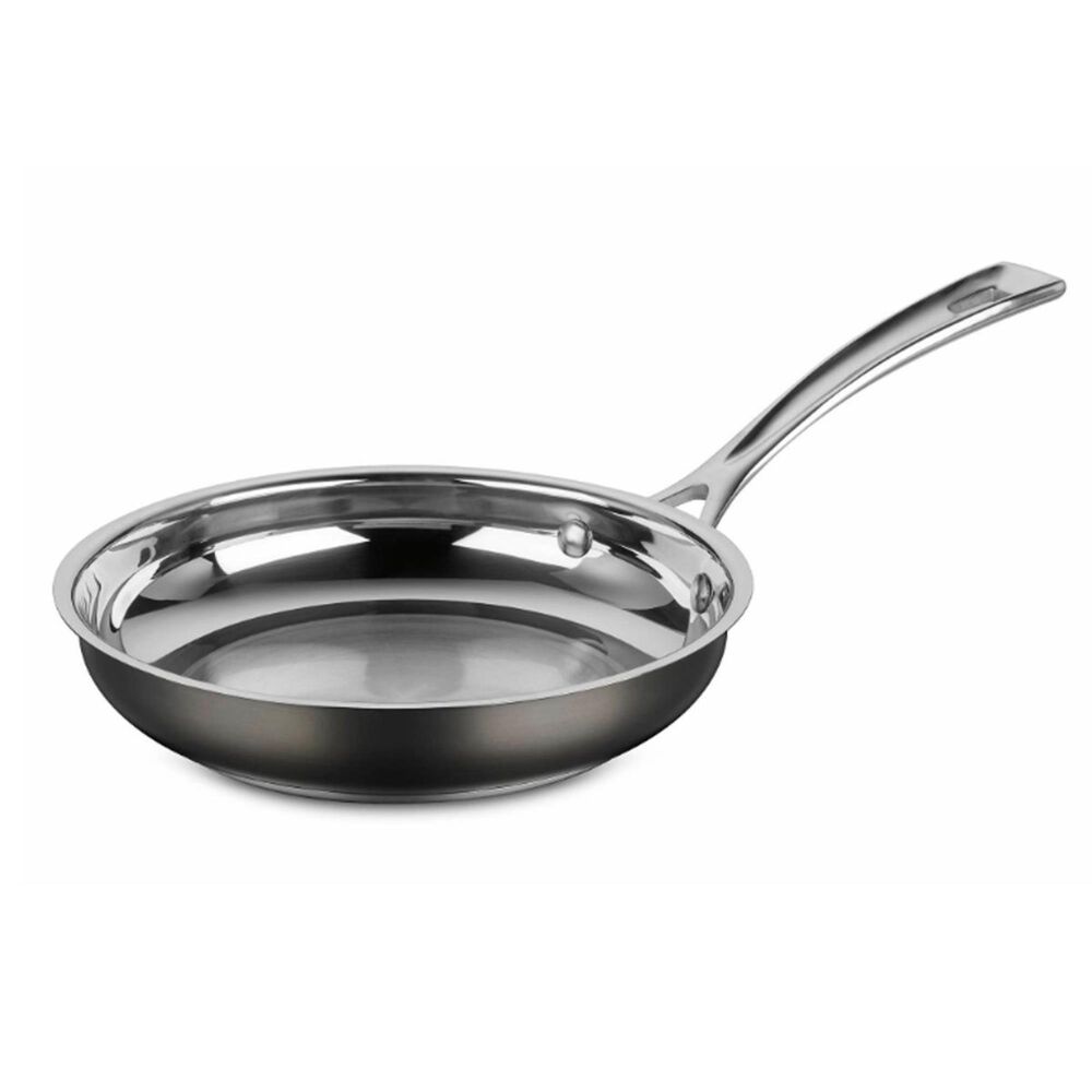 Cuisinart 11-Piece Black Stainless Steel Cookware Set, , large