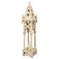 Maple and Jade 55" Vintage Lantern in Distressed White, , large