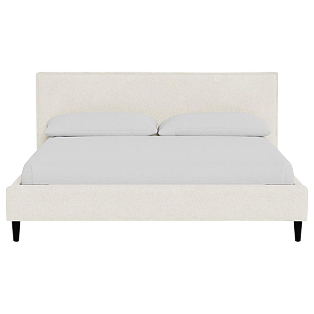 Style Expressions Sebring King Platform Bed in Dreamy Creamy, , large