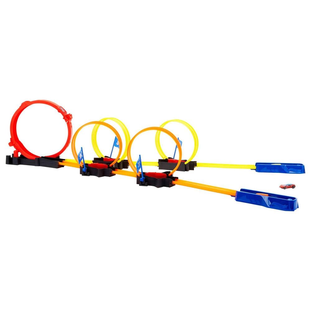 Hot Wheels Multi-Loop Race Off Playset in Multicolor, , large