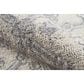 Momeni Cosette COS-1 9"6" x 13"6" Grey Area Rug, , large