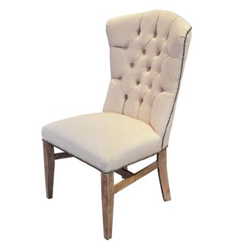 Urban Roads La Jolla Tufted Side Chair in Brazilian Pine, , large