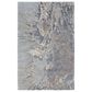 Feizy Zarah 3"6" x 5"6" Blue and Charcoal Area Rug, , large