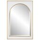 Uttermost Crisanta Mirror in White and Gold, , large