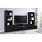 Coaster Winfield 78" TV Stand in Black, , large