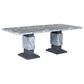 Global Furniture USA 7-Piece Rectangular Dining Set in Grey, , large