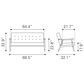 Zuo Modern Rocky Stationary Sofa in Putty, , large