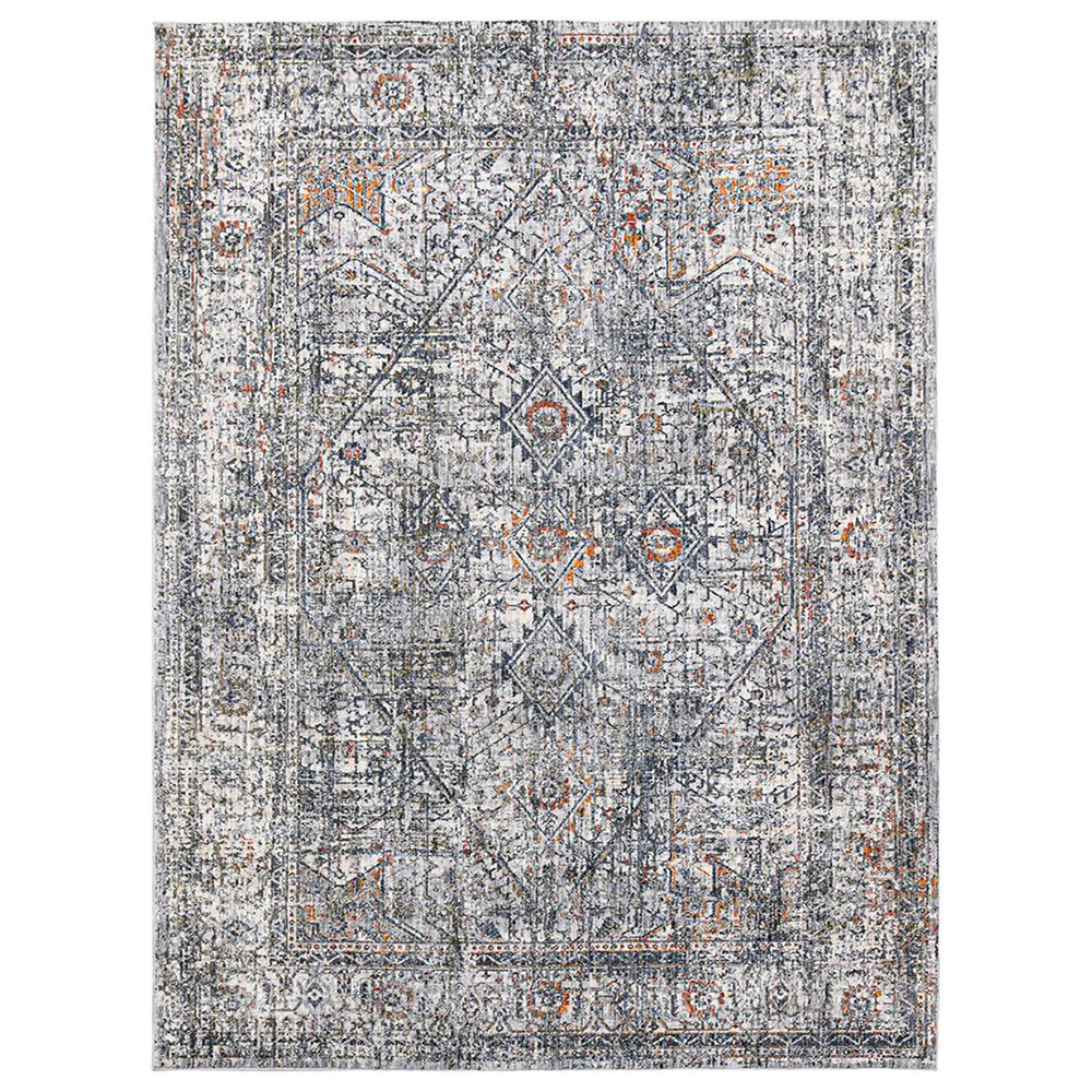 Amer Rugs Vermont 2" x 3" Gray and Ivory Area Rug, , large