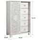 Ashley Paxberry Dressing Chest in White Wash, , large