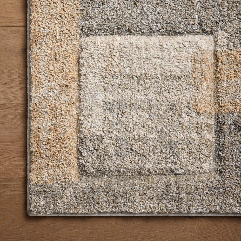 Loloi Silas 6&#39;7&quot; x 9&#39;2&quot; Stone and Wheat Area Rug, , large