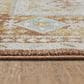 Karastan Windemere R1260 6"6" x 9"10" Terracotta Area Rug, , large