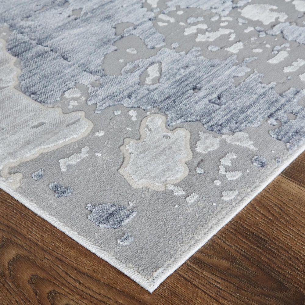 Feizy Laina 3&#39; x 10&#39; Blue Runner, , large