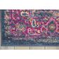 Nourison Passion PSN03 1"10" x 6" Blue Runner, , large