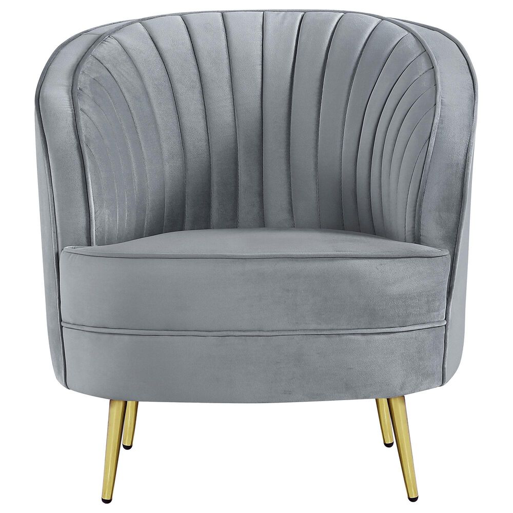 Coaster Sophia Arm Chair in Grey, , large