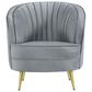 Coaster Sophia Arm Chair in Grey, , large