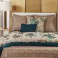 Ann Gish Stria Queen Coverlet in Bronze, , large