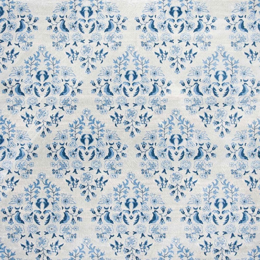 Safavieh Martha Stewart Damask 4&#39; x 6&#39; Cream and Blue Area Rug, , large