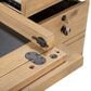 Riva Ridge Chateau Philippe Half Pedestal Desk in Cognac, , large