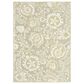 Nourison Aloha ALH17 Ivory and Sage 7"10" x 10"6" Indoor/Outdoor Area Rug, , large